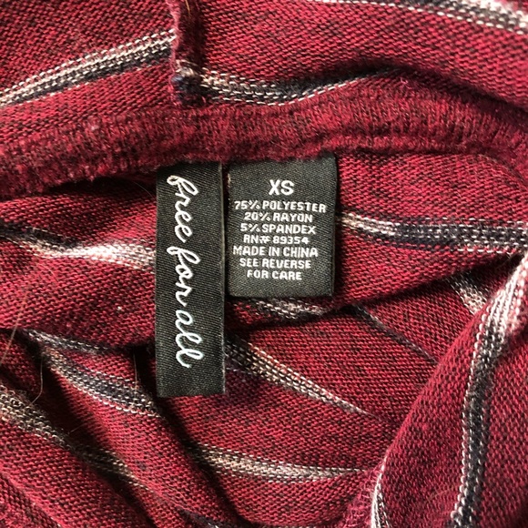 Free for All soft long sleeve hoodied top - Picture 5 of 5